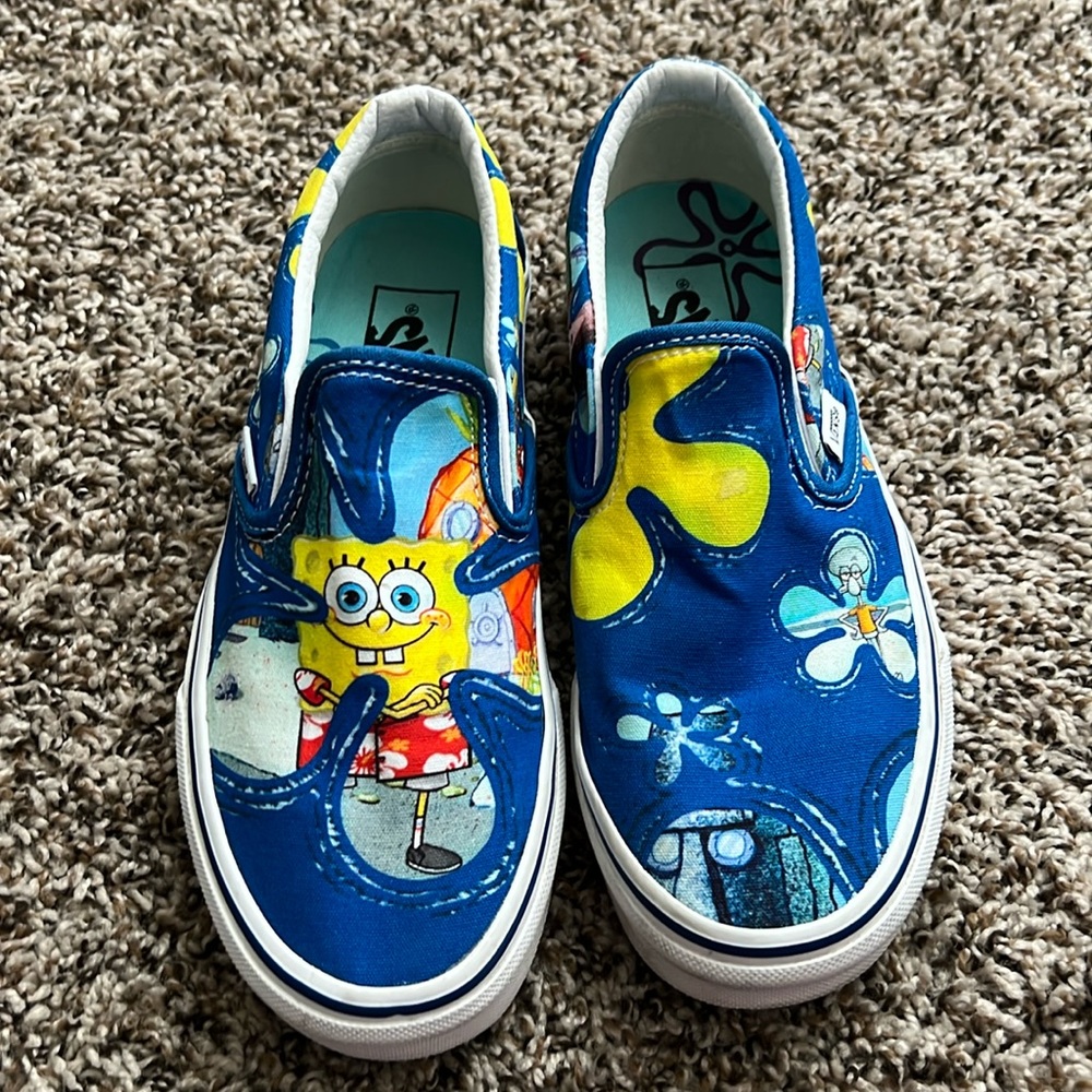 Vans Spongebob Slip-On Shoes W7